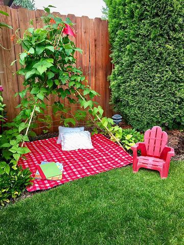small garden tent LIVING GROWING TRELLIS TENT + VEGETABLE SEEDS- FOR PLANTING, VINING AN