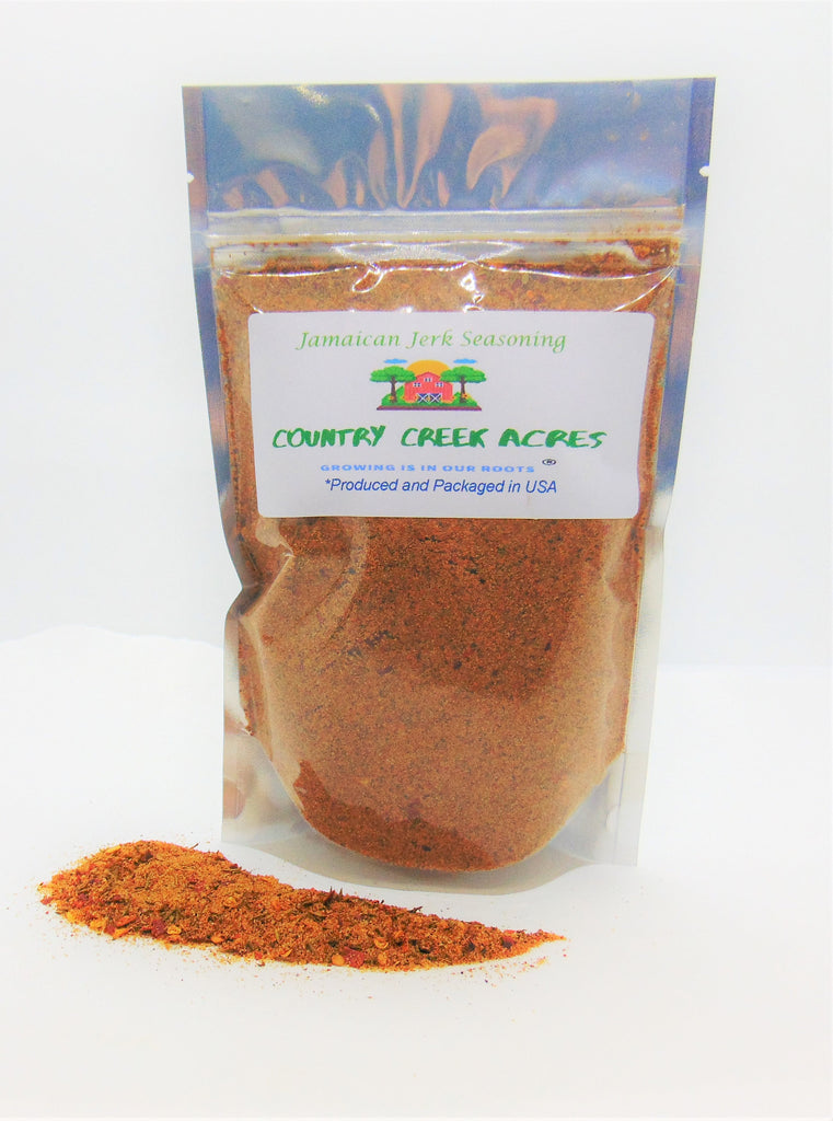 Jamaican Jerk Seasoning- Sweet Yet Smokey Notes, Complex Nutmeg, and Spices from Across The Globe. - Country Creek LLC