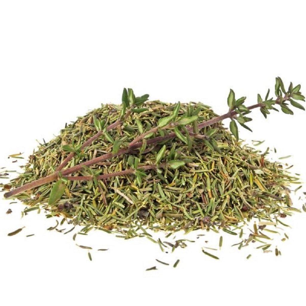 Whole Thyme Leaves, Dried & Chopped - An earthy herb with a little bit sweet and slightly minty taste. - Country Creek LLC