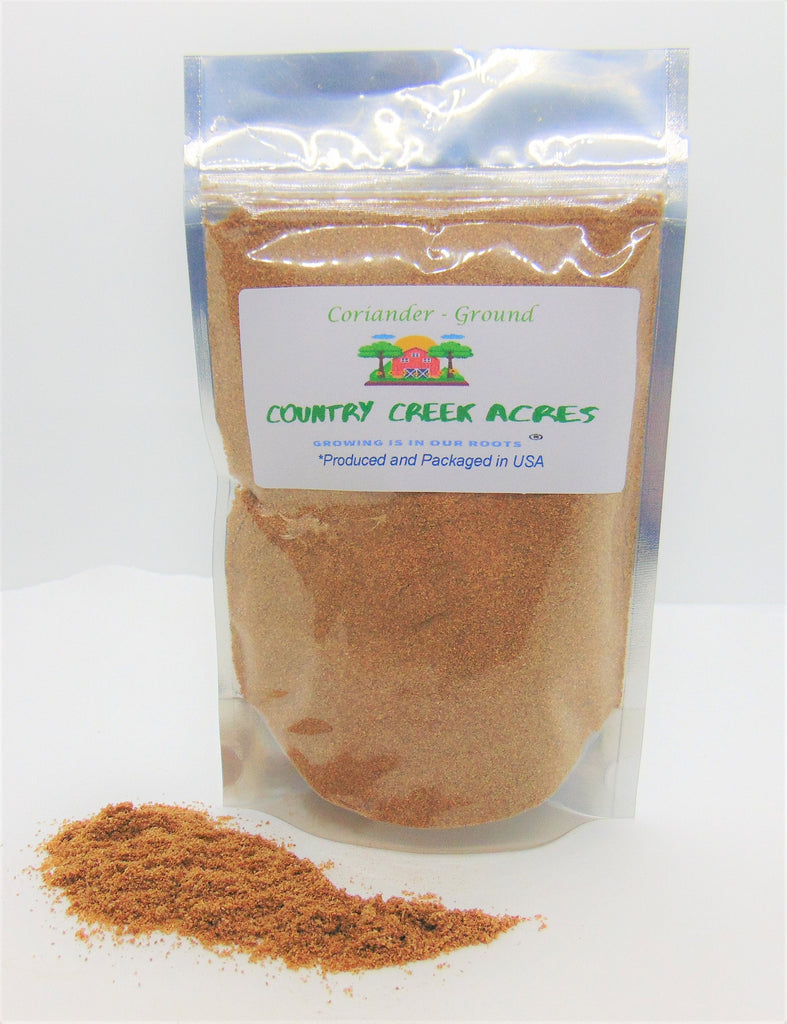 Ground Coriander Seasoning - A Delicious Seasoning with a Sweet Aromatic Taste- Country Creek LLC
