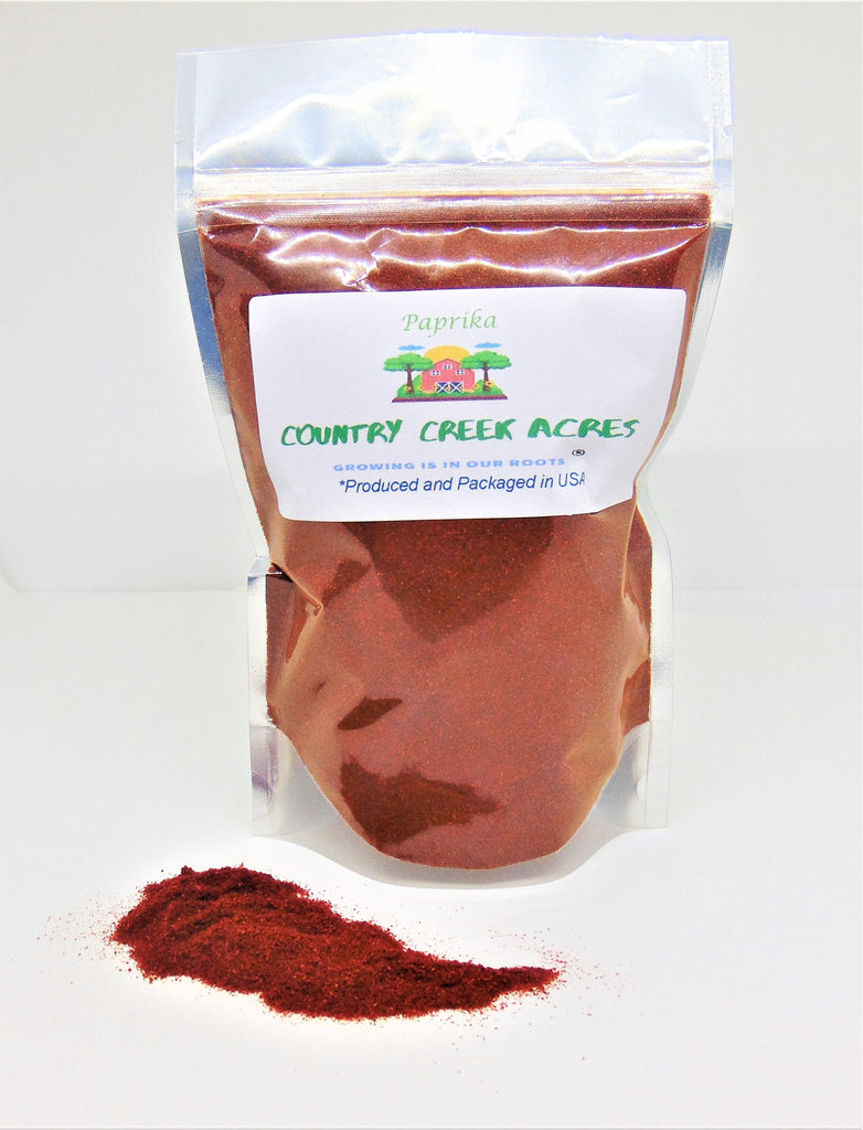 Paprika Seasoning- A Popular Seasoning in Many Cuisines, mild in Flavor Without Strong Notes of Heat or Sweetness - Country Creek LLC